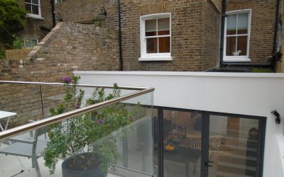 High-end residential refurbishment of 2 bedroom flat